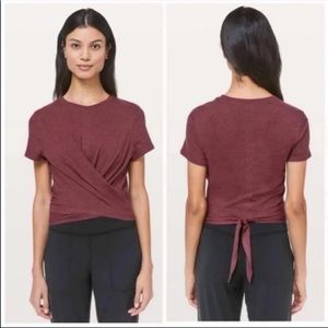 lululemon athletica Time to Restore shirt